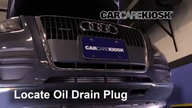 2011 Audi Q5 Premium Plus 2.0L 4 Cyl. Turbo Aceite Cambiar aceite y filtro de aceite